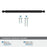 Balata Zinc Matte Black Cabinet Pull 17