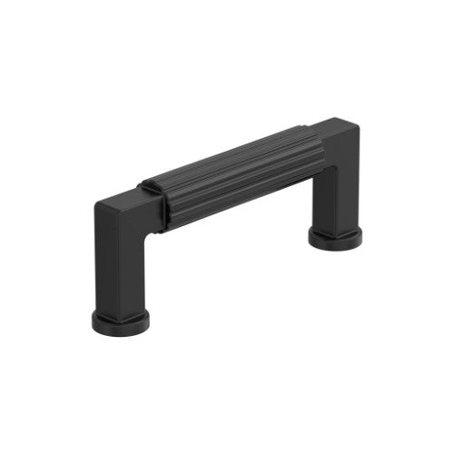 Ballard Zinc Matte Black Cabinet Pull 3