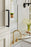 Ballard Zinc Matte Black Cabinet Pull 28