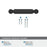 Balon Zinc Matte Black Cabinet Pull 19