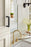Balon Zinc Matte Black Cabinet Pull 26