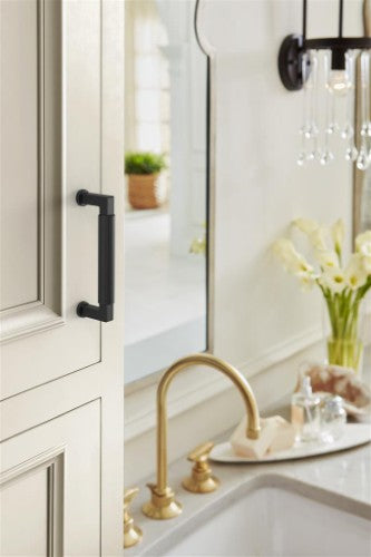 Balon Zinc Matte Black Cabinet Pull 26