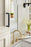 Balon Zinc Matte Black Cabinet Pull 27