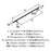 Bar Pulls Carbon Steel Matte Black Cabinet Pull 15