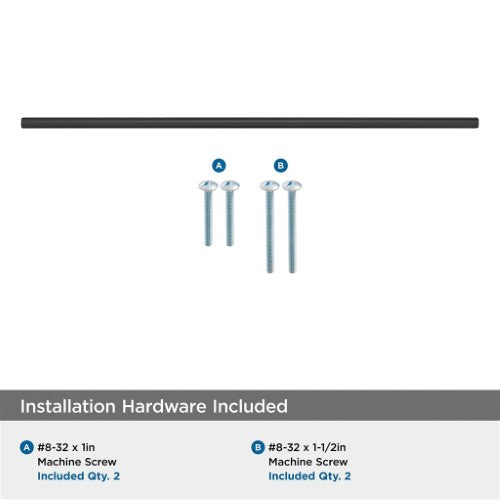 Bar Pulls Carbon Steel Matte Black Cabinet Pull 29