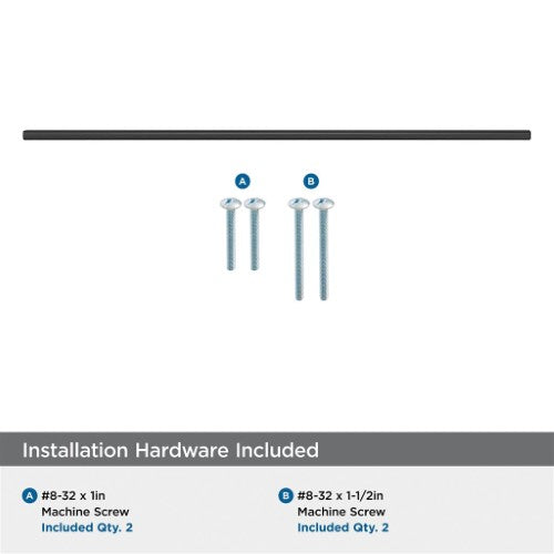 Bar Pulls Carbon Steel Matte Black Cabinet Pull 31
