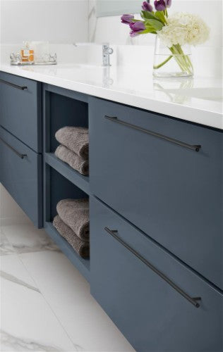 Bar Pulls Carbon Steel Matte Black Cabinet Pull 45