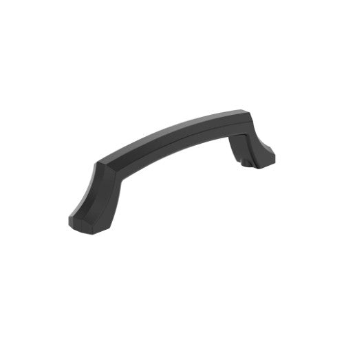 Bellamy Zinc Matte Black Cabinet Pull 2