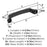 Bellamy Zinc Matte Black Cabinet Pull 9