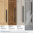 Bellamy Zinc Matte Black Cabinet Pull 36