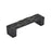 Calathea Zinc Matte Black Cabinet Pull 1