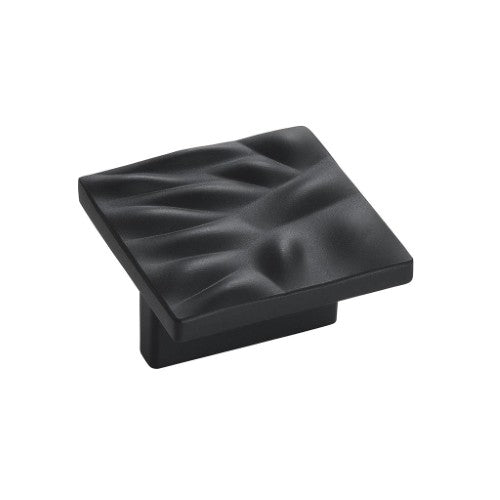 Calathea Zinc Matte Black Cabinet Pull 2