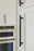 Caliber Zinc Matte Black Cabinet Pull 22
