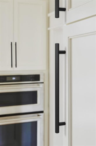 Caliber Zinc Matte Black Cabinet Pull 22