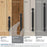Coble Zinc Matte Black Cabinet Pull 33