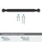 Coble Zinc Matte Black Cabinet Pull 20