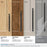 Coble Zinc Matte Black Cabinet Pull 38