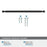 Coble Zinc Matte Black Cabinet Pull 23