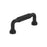 Collet Zinc Matte Black Cabinet Pull 1