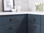 Concentric Zinc Matte Black Cabinet Pull 2