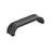Concentric Zinc Matte Black Cabinet Pull 2
