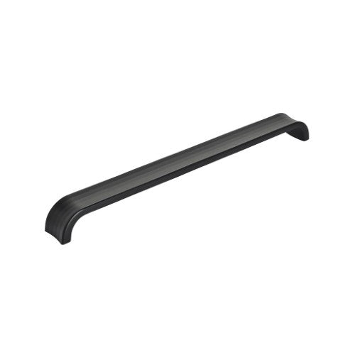 Concentric Zinc Matte Black Cabinet Pull 1
