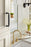 Cowrie Zinc Matte Black Cabinet Pull 27