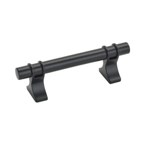 Davenport Zinc Matte Black Cabinet Pull 4