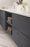 Destine Zinc Matte Black Cabinet Pull 30