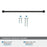 Dupont Circle Zinc Matte Black Cabinet Pull 19