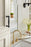 Enlivity Zinc Matte Black Cabinet Pull 26