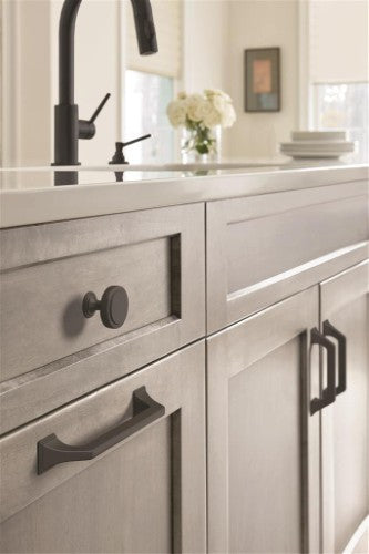 Exceed Zinc Matte Black Cabinet Pull 27