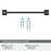 Exceed Zinc Matte Black Cabinet Pull 23