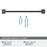 Exceed Zinc Matte Black Cabinet Pull 17