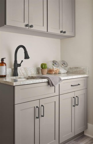 Factor Zinc Matte Black Cabinet Pull 31