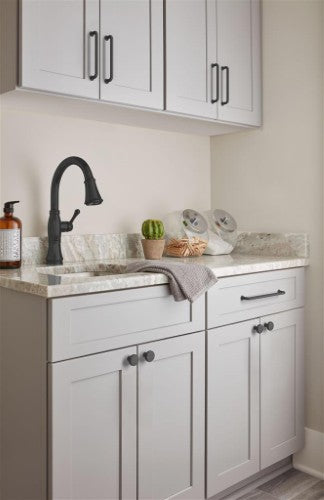 Factor Zinc Matte Black Cabinet Pull 40