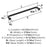 Factor Zinc Matte Black Cabinet Pull 16