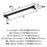 Faircrest Zinc & Steel Matte Black Cabinet Pull 16