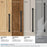 Faircrest Zinc & Steel Matte Black Cabinet Pull 33