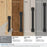 Faraday Zinc Matte Black Cabinet Pull 36