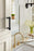 Faraday Zinc Matte Black Cabinet Pull 26