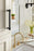 Faraday Zinc Matte Black Cabinet Pull 28