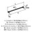 Faraday Zinc Matte Black Cabinet Pull 9