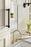 Farewind Zinc Matte Black Cabinet Pull 28
