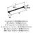 Farewind Zinc Matte Black Cabinet Pull 16