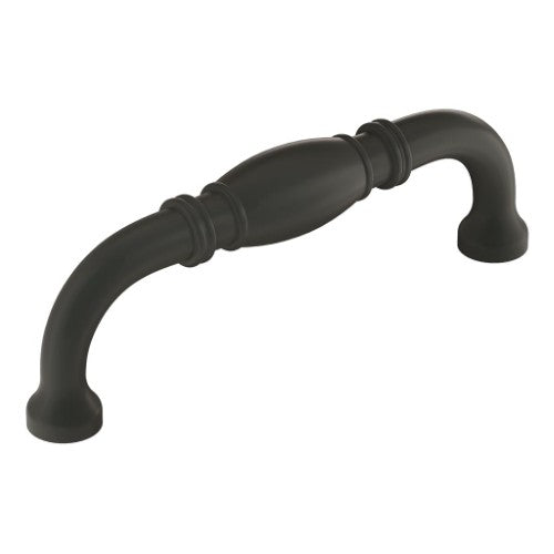 Granby Zinc Matte Black Cabinet Pull 2