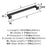 Lintel Zinc Matte Black Cabinet Pull 16