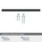 Merced Zinc Matte Black Cabinet Pull 23