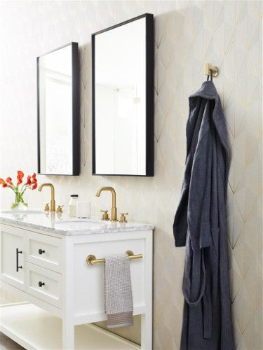 Radius Stainless Steel Matte Black Cabinet Pull 36