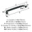 Renown Zinc Matte Black Cabinet Pull 12